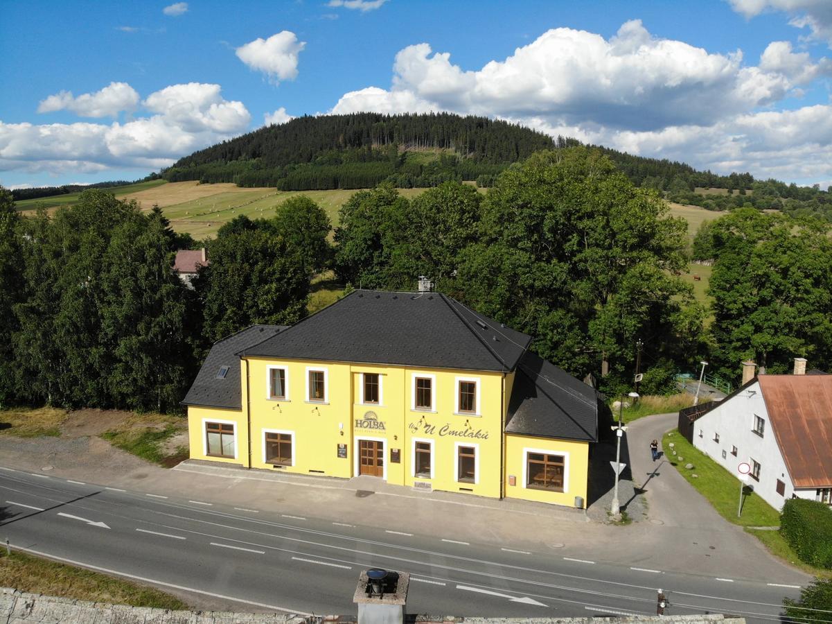 Hotel U Cmelaku Červená Voda Zewnętrze zdjęcie